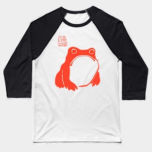 Matsumoto Hoji Orange Frog Baseball T-Shirt